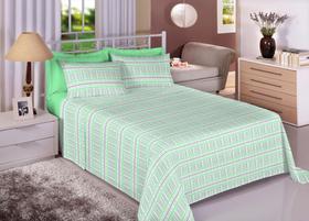 Jogo De Cama Queen Premium Plus Verde Neon