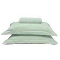 Jogo De Cama Queen Reffinata 230 Fios 240X260Cm Menta Jogo De Cama Queen Reffinata 230 Fios 240X260Cm Menta