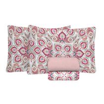 Jogo de Cama Queen Size 130 Fios Fiori - Laura (7320-3)