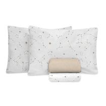 Jogo De Cama Queen Size 200 Fios Fiori - Constelação 7729-2 Jogo De Cama Queen Size 200 Fios Fiori - Constelação 7729-2