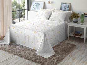 Jogo de Cama Queen Size 200 Fios Fiori - Nina (7440)