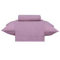 Jogo de Cama Queen Size com 04 Peças Basic Percalle Rosa Rouge - Buddemeyer