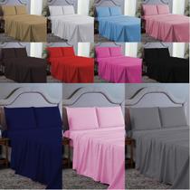 Jogo de Cama Queen Size com Fronha 400 Fios 04 Peças Hotel Pousada Fazenda Cama Box