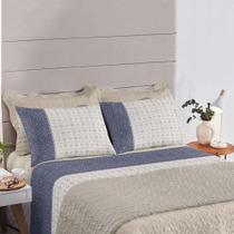 Jogo de Cama - Queen Size - Royal - Milão - 4 Peças - 100% Algodão - Santista