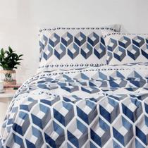 Jogo de Cama - Queen Size - Royal - Sion - 4 Peças - 100% Algodão - Santista