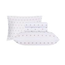 Jogo de Cama Queen Sultan 180F Sonhare Prata Poá Fendi Jogo de Cama Queen Sultan 180F Sonhare Prata Poá Fendi