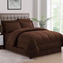 Jogo de Cama Queen Sweet Home Collection - Dobby Stripe Jogo de Cama Queen Sweet Home Collection - Dobby Stripe