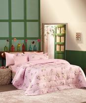 Jogo de Cama Queen Teka Crystal 4 Peças 100 Algodão