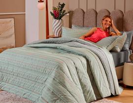 Jogo de Cama Queen Teka Crystal 4 Peças 100 Algodão