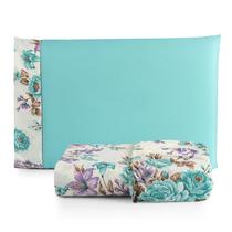 Jogo de Cama Refúgio Solteiro Percal Algodão Luxo 2 Pçs Floral Tifany Jogo de Cama Refúgio Solteiro Percal Algodão Luxo 2 Pçs Floral Tifany