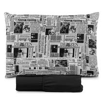 Jogo de Cama Refúgio Solteiro Percal Algodão Luxo 3 Peças Jornal Jogo de Cama Refúgio Solteiro Percal Algodão Luxo 3 Peças Jornal