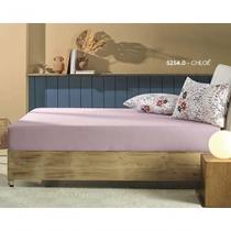 Jogo De Cama Simples Solteiro King 2pc Malha 100% Algodao - Chloe Jogo De Cama Simples Solteiro King 2pc Malha 100% Algodao - Chloe