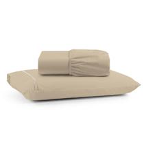 Jogo de Cama Sofist Ponto Palito 2 Peças Solteiro Micropercal 400 fios toque macio