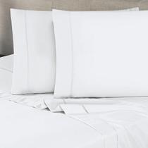 Jogo de Cama Sofist Ponto Palito 3 Peças Queen Micropercal 400 fios toque macio