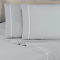 Jogo de Cama Sofist Ponto Palito 4 Peças King Micro percal 400 fios toque macio
