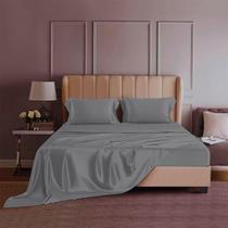 Jogo De Cama Solt King 600 Fios Bambu Fios Bulgari 3 pçs
