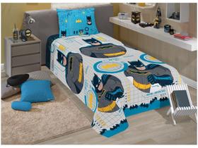 Jogo De Cama Solteira Divertido 2 Peças 100% Microfibra Batman Jogo De Cama Solteira Divertido 2 Peças 100% Microfibra Batman