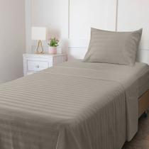 Jogo de Cama Solteirão 4 Peças 300 Fios 100% Algodão - BF Colchões Jogo de Cama Solteirão 4 Peças 300 Fios 100% Algodão - BF Colchões