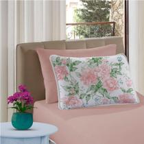 Jogo de Cama Solteiro 100% Algodão Estampado 2pçs Vernazza Vivaldi - Sul Brasil Jogo de Cama Solteiro 100% Algodão Estampado 2pçs Vernazza Vivaldi - Sul Brasil