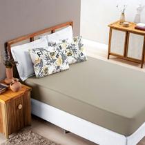 Jogo de Cama Solteiro 100% Algodão Malha Quality 02 Peças Blossom Jogo de Cama Solteiro 100% Algodão Malha Quality 02 Peças Blossom