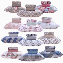 Jogo de Cama Solteiro 100% Algodão Super Macio SORTIDO - Panosul