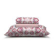 Jogo de Cama Solteiro 130 Fios Fiori - Laura (7320-3) Jogo de Cama Solteiro 130 Fios Fiori - Laura (7320-3)