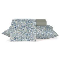 Jogo de Cama Solteiro 150 Fios 3 Peças Ternura Eucalyptus Teka