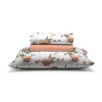 Jogo de Cama Solteiro 150 Fios Fiori - Júlia (7812)