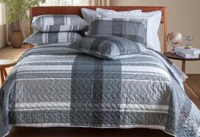 Jogo de Cama Solteiro 150 Fios Listras 3 Corttex