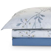 Jogo de Cama Solteiro 180 fios Estampado - Andreza