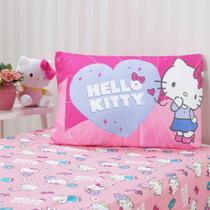 Jogo De Cama Solteiro 2 Pçs Hello Kitty 88x188x30 Flawless Jogo De Cama Solteiro 2 Pçs Hello Kitty 88x188x30 Flawless
