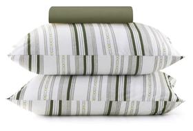 Jogo de Cama Solteiro 2 Peças Altenburg Malha Fio Penteado 100% Algodão