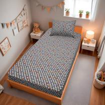 Jogo de Cama Solteiro 2 peças Kids Multi Carros