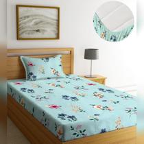 Jogo de Cama Solteiro 2 Peças Micropercal Masculino e Feminino Lençol + Fronha Virol Estampado