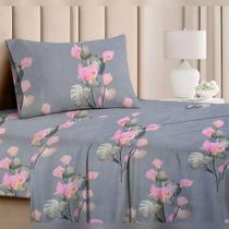 Jogo de Cama Solteiro 2 Peças Superior Micropercal Masculino Feminino Toque Algodão Sem Elástico Grid Jogo de Cama Solteiro 2 Peças Superior Micropercal Masculino Feminino Toque Algodão Sem Elástico Grid