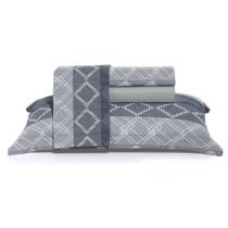 Jogo de Cama Solteiro 250 Fios Toque de Algodão