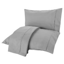 Jogo de Cama Solteiro 2p Lençol sem Elástico + Fronha 100% Algodão Percal Rubi Jogo de Cama Solteiro 2p Lençol sem Elástico + Fronha 100% Algodão Percal Rubi