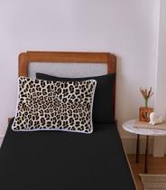 Jogo de Cama Solteiro 2pçs Vivaldi Preto Jogo de Cama Solteiro 2pçs Vivaldi Preto