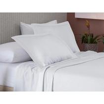 Jogo de Cama Solteiro 3 Peças 100% Algodão Camesa Branco
