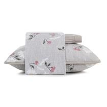 Jogo de Cama Solteiro 3 Peças Altenburg Malha Fio Penteado Cerise Jogo de Cama Solteiro 3 Peças Altenburg Malha Fio Penteado Cerise