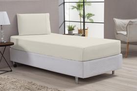 Jogo De Cama Solteiro 80% Algodão Palha 2 Peças Percal