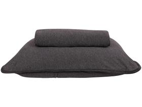 Jogo de Cama Solteiro Atlântica Mescla Urban Grafite 2 Peças