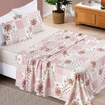 Jogo de Cama Solteiro Bouti 03 Peças Rosa Matura Jogo de Cama Solteiro Bouti 03 Peças Rosa Matura