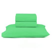 Jogo de cama solteiro casual color - verde 146340