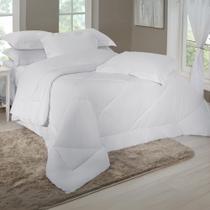 Jogo de Cama Solteiro Duplo 3 Peças Sultan Realce Premium Branco Jogo de Cama Solteiro Duplo 3 Peças Sultan Realce Premium Branco