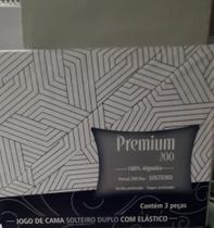 Jogo De Cama Solteiro Duplo Com Elástico Premium 200 Percal - Estamparia Jogo De Cama Solteiro Duplo Com Elástico Premium 200 Percal - Estamparia
