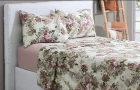 Jogo de cama solteiro duplo microfibra 2,30 m x 1,40 m paco Milano SULTAN.