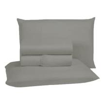 Jogo de Cama Solteiro Hypercal 200 Rozac Golden Bege (2 Lençois e 1 Fronha)