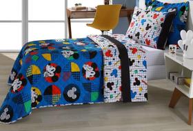Jogo de Cama Solteiro Infantil 3 Pçs Disney Mickey Pop Andreza