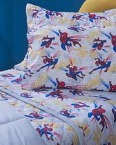 Jogo de Cama Solteiro Infantil 3 Pçs Spider Man Wall Andreza Jogo de Cama Solteiro Infantil 3 Pçs Spider Man Wall Andreza